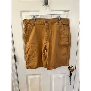 Carhartt Tan Relaxed Fit Jean Shorts sz 40 EUC